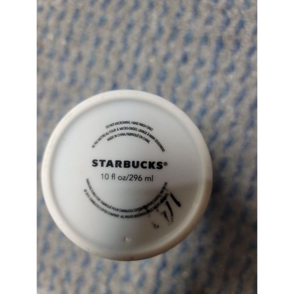 Starbucks confetti ceramic mug best day ever 2015 edition - 10oz - Picture 4 of 5